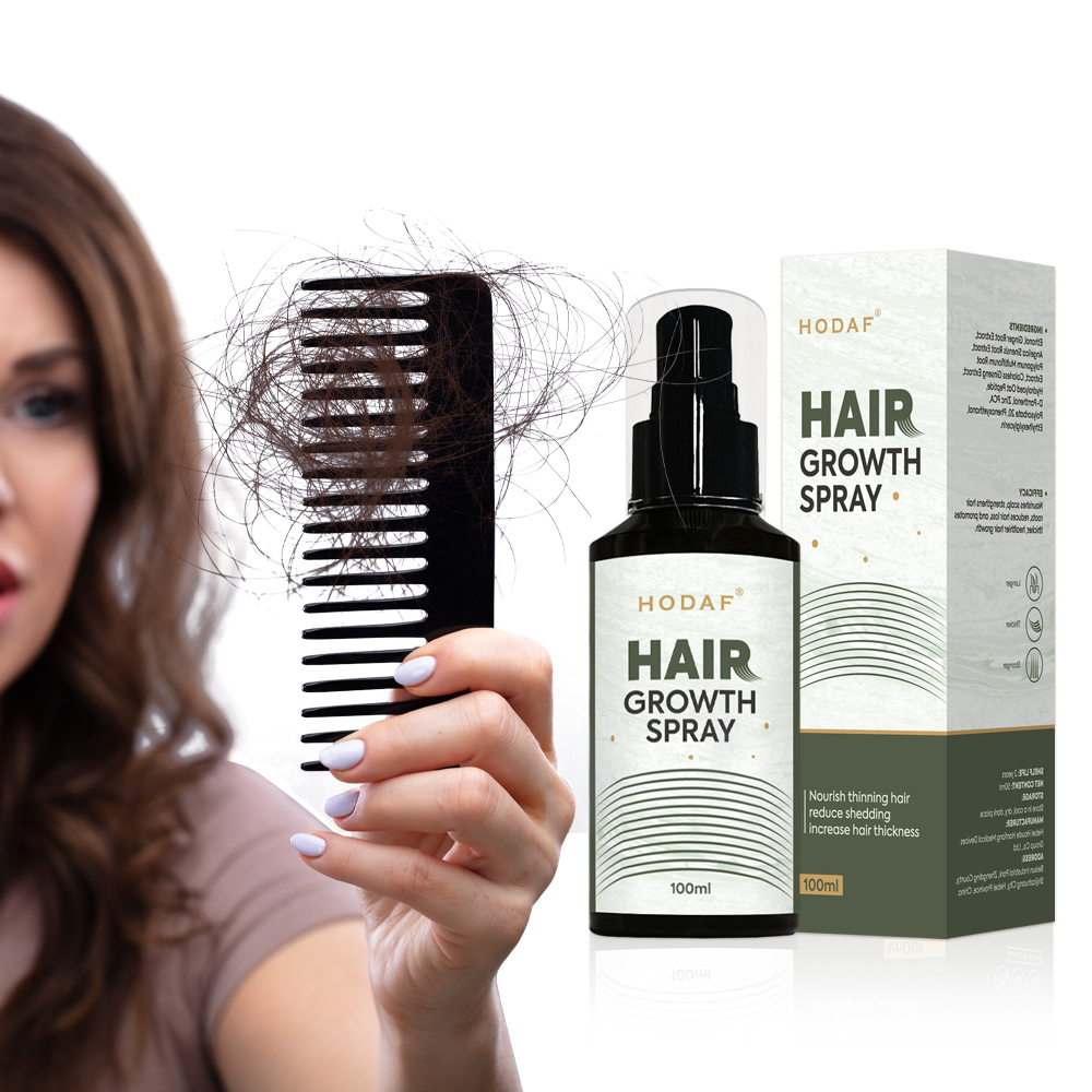For Men Women Hair Thinning Loss Fast-Acting Scalp Treatment Spray Pure Natural Plant Ingredients Organic Oil Growth Solution