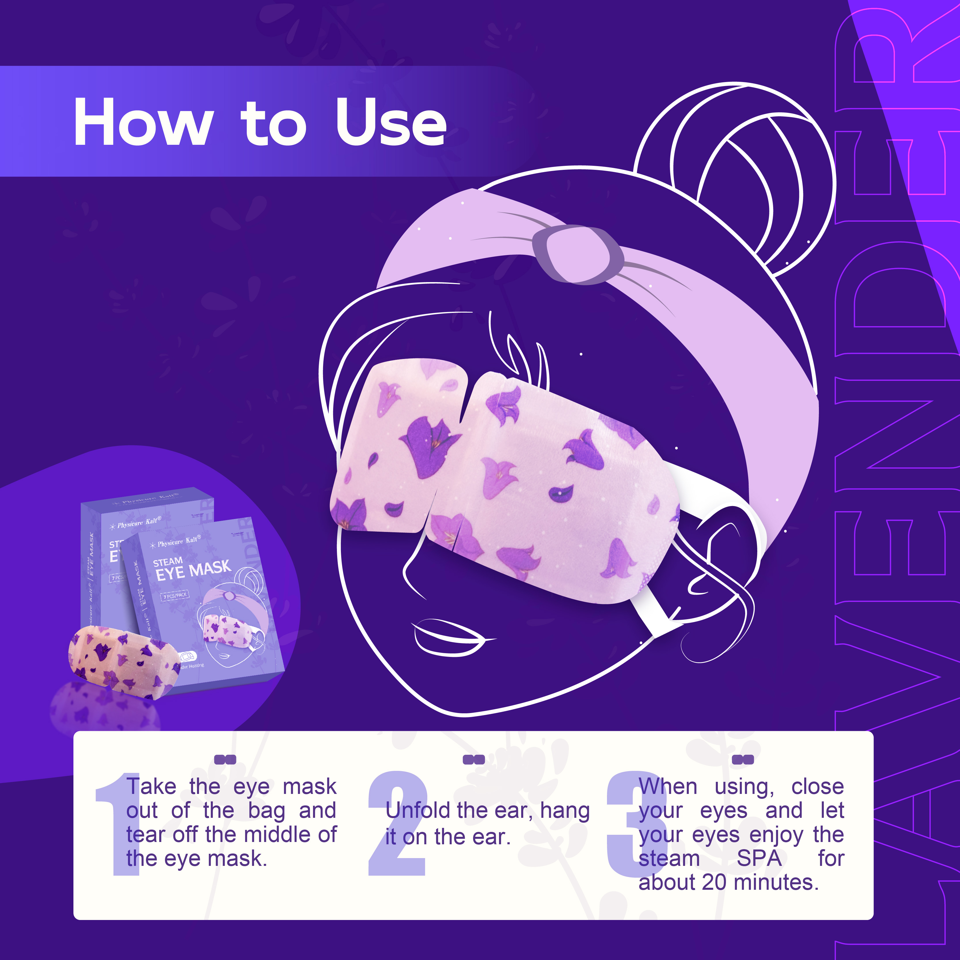 Self Heated Steam Eye Mask, Disposable Heated Relief Eye Mask, Warm Eye Mask For Dark Circles And Puffiness Dry Eye