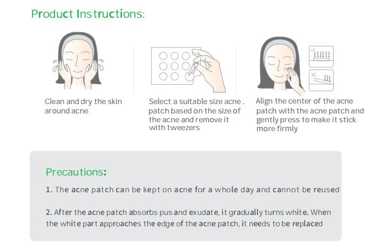 High Quality Hydrocolloid Pimple Patch: Miracle Acne Spot Treatment Sale