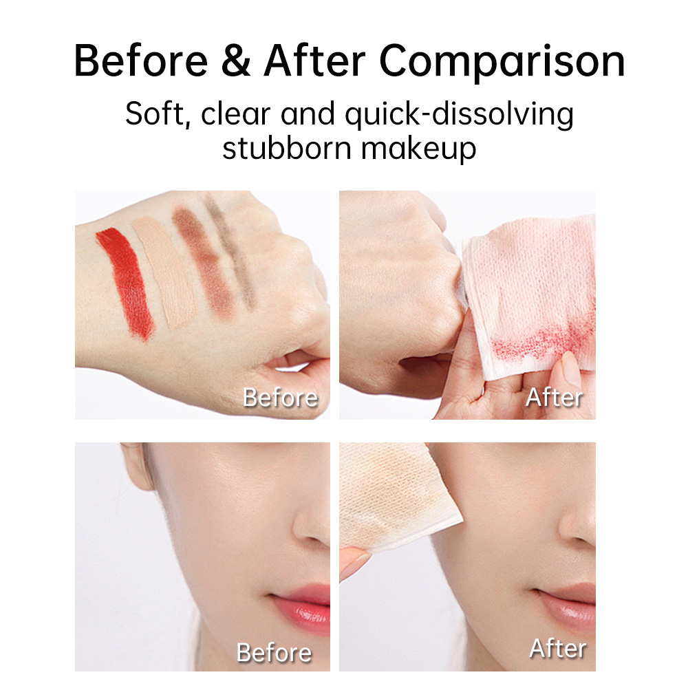 Gentle Makeup Remover Gel 2-in-1 Cleanser Hydrating Deep Cleansing Gel for Waterproof Makeup & Pore Care