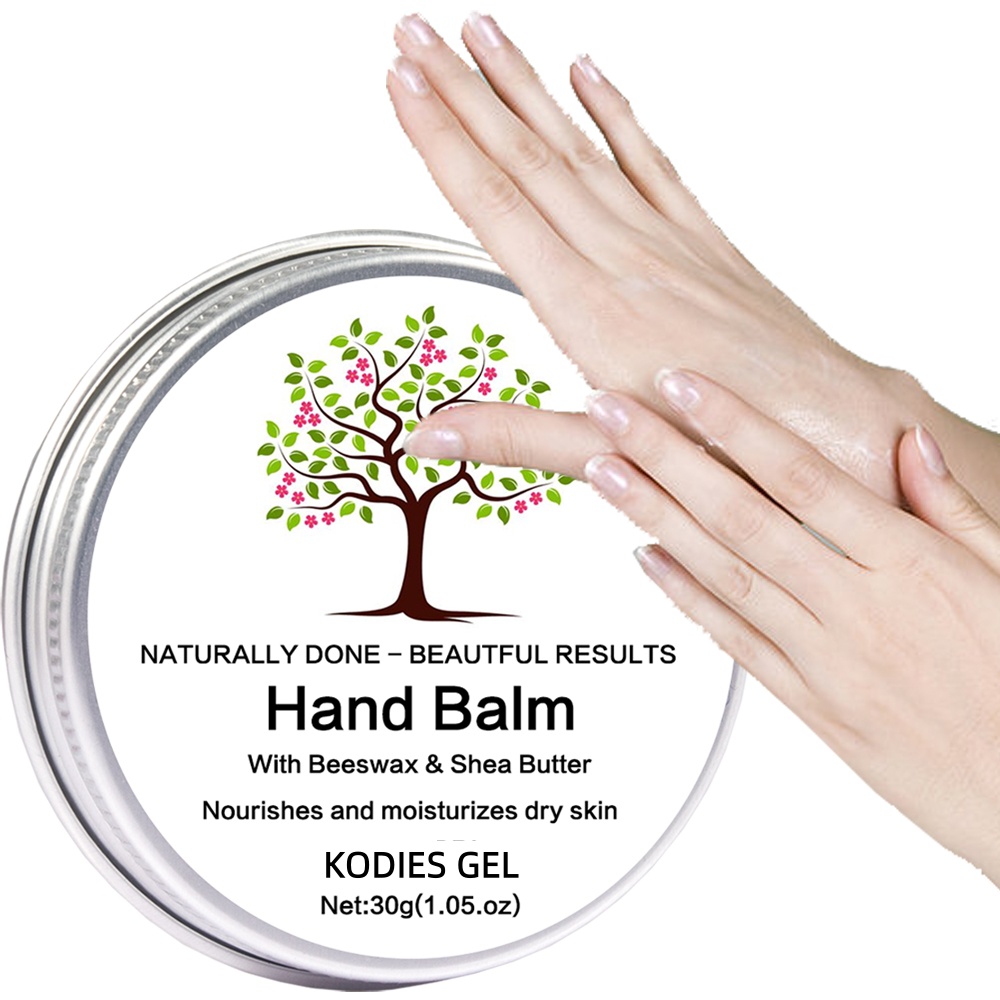 OEM/Customized Logo Cuticle Care Balm Cuticle Cream for Nail Repair Soothe Restore Dry Splitting Cuticle Honey Beeswax Hand Balm