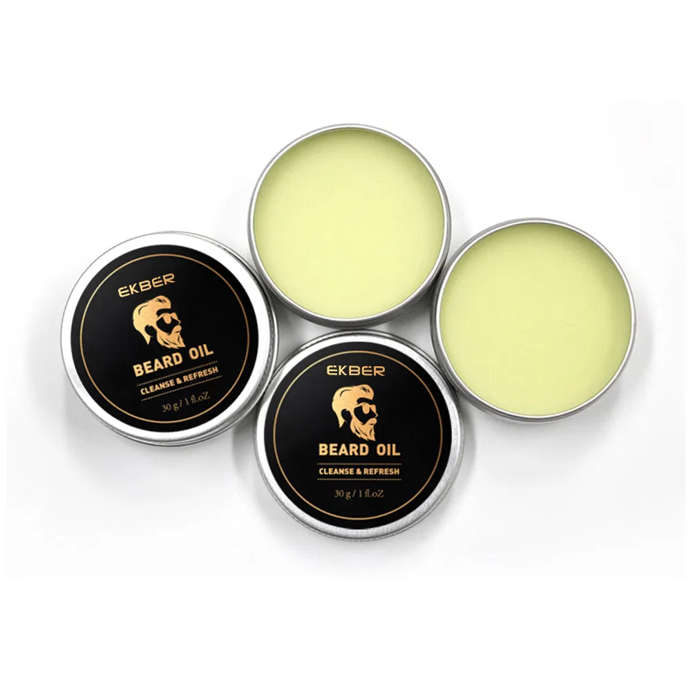 Beard Growth Serum and Balm Set for Men's Grooming