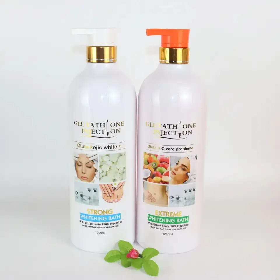 Lightening Gluta Injection Kojic Organic Strong Whitening Bath Body Wash