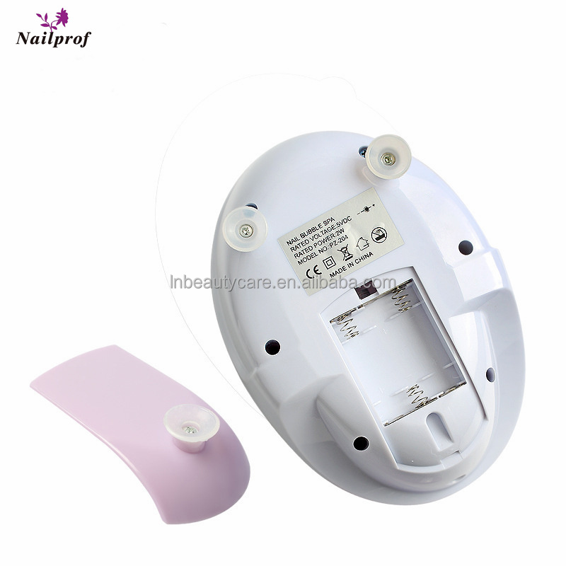 Nailprof Hand Wash Nail Gel Polish Remover Manicure Tool Bubble Vibration Cleaning Nail Care Spa Nail Electric Soak Bowl