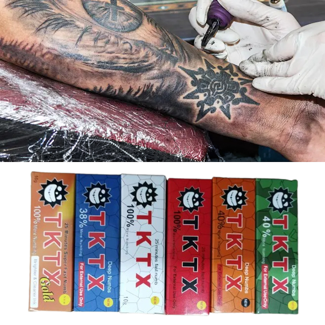 Professional Numbing Gel Tube for Laser Treatment &amp; Skin Prep
