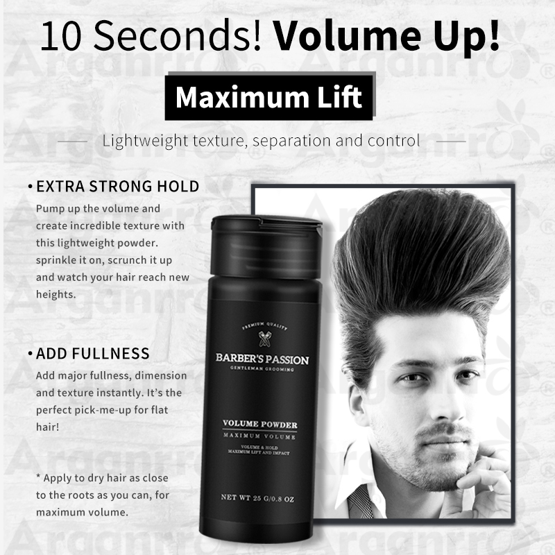 Profession Design Private Label Hair Products For Barbers Matte Pomade Styling Powder Clay Sea Salt Spray