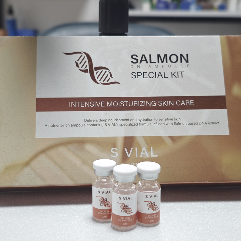 Super Fast Effect Salmon DN Ampoule 12 Days Salmon Stem Cell Serum for Intensive Hydrating Skin Care Lifting Best Review Ampoule