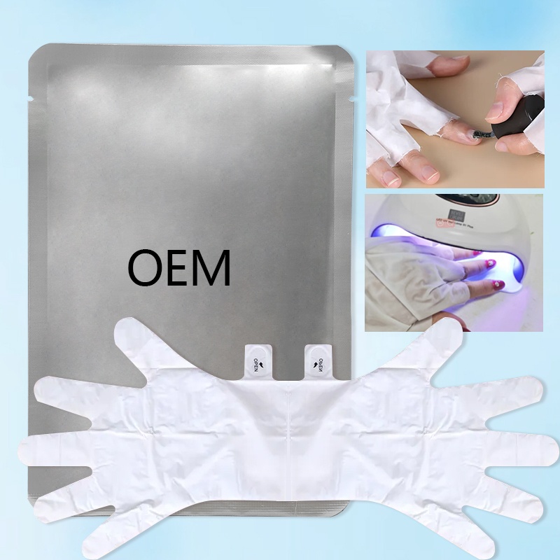Manicure Hand Masking Gloves Moisturizing Gloves Brightening Collagen Moisturizing Nourishing Spa Nail Care Vegan Private Label
