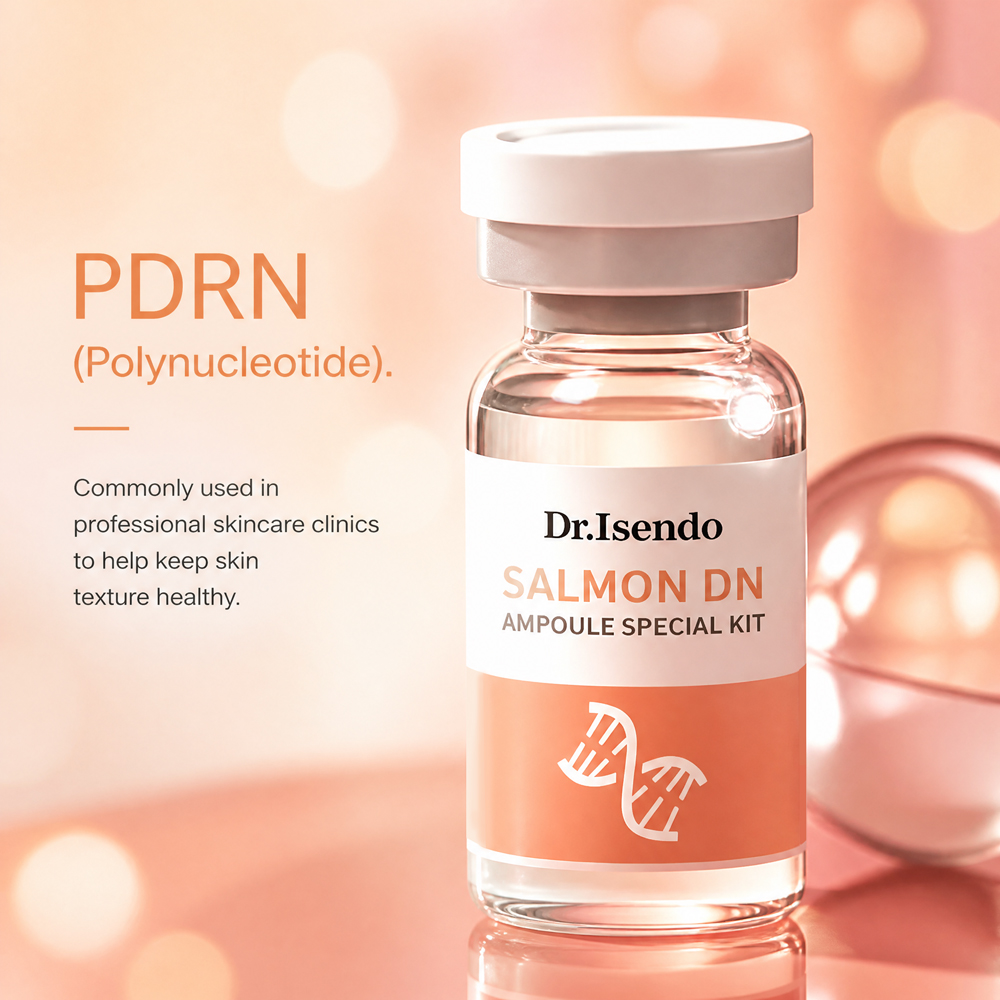 OEM/ODM Private Label Salmon DN Ampoule Salmon Stem Cell Anti-Wrinkle Liquid Serum for Intensive Moisturizing Skin Care Set