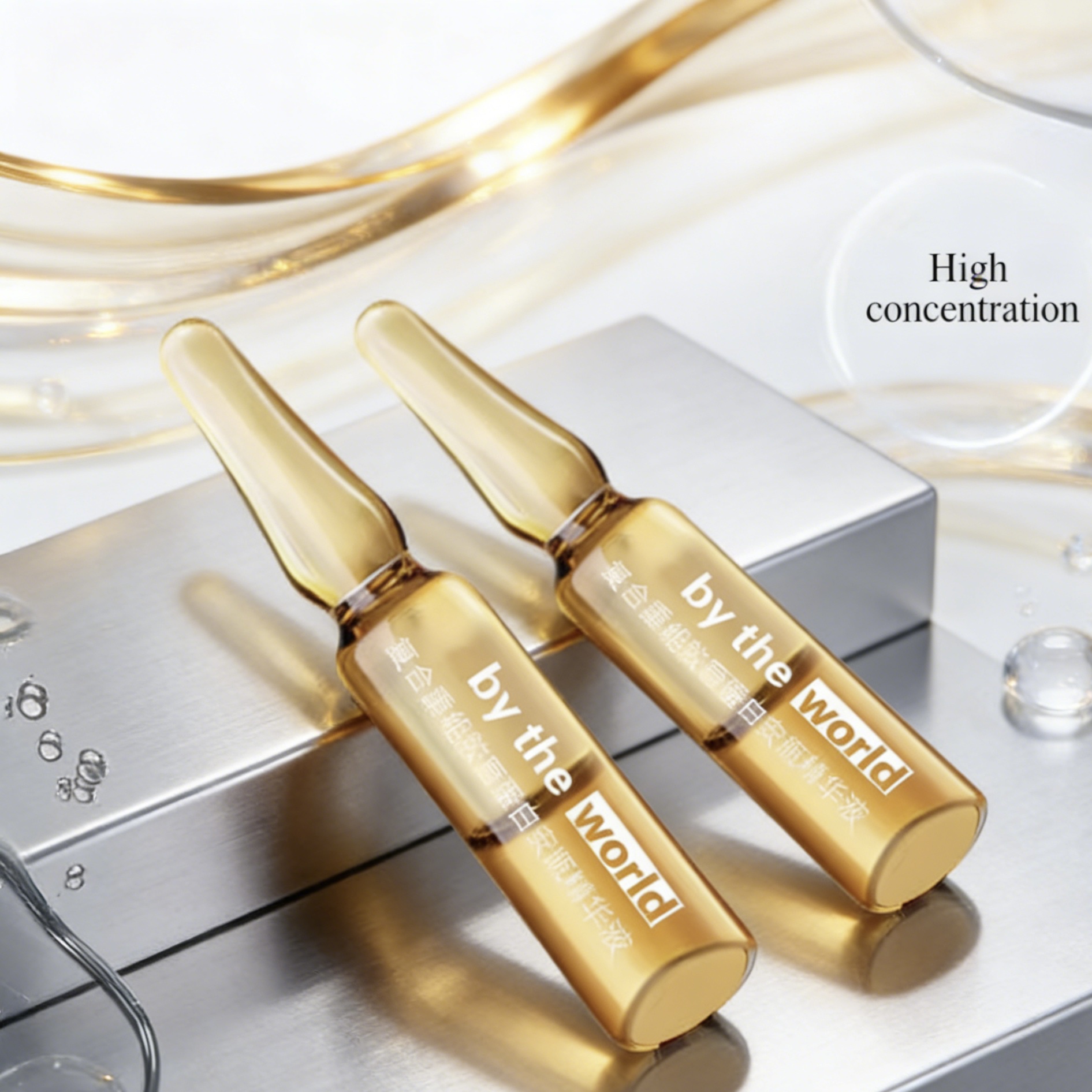 Firming &amp; Plumping Facial Ampoule Serum Ovine Placenta and Collagen Formula