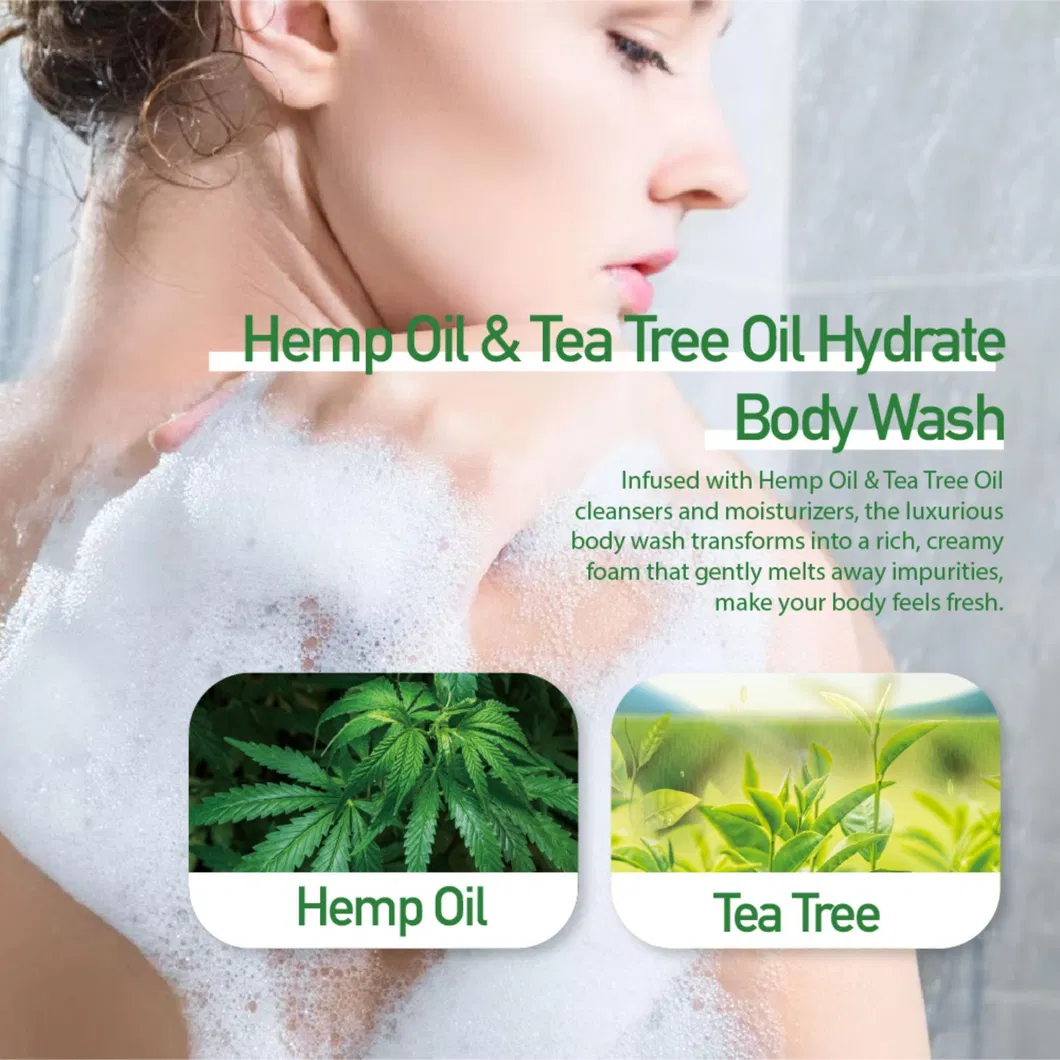Tea Tree Oil Nourishing Hydrate Bath Gel Body Wash