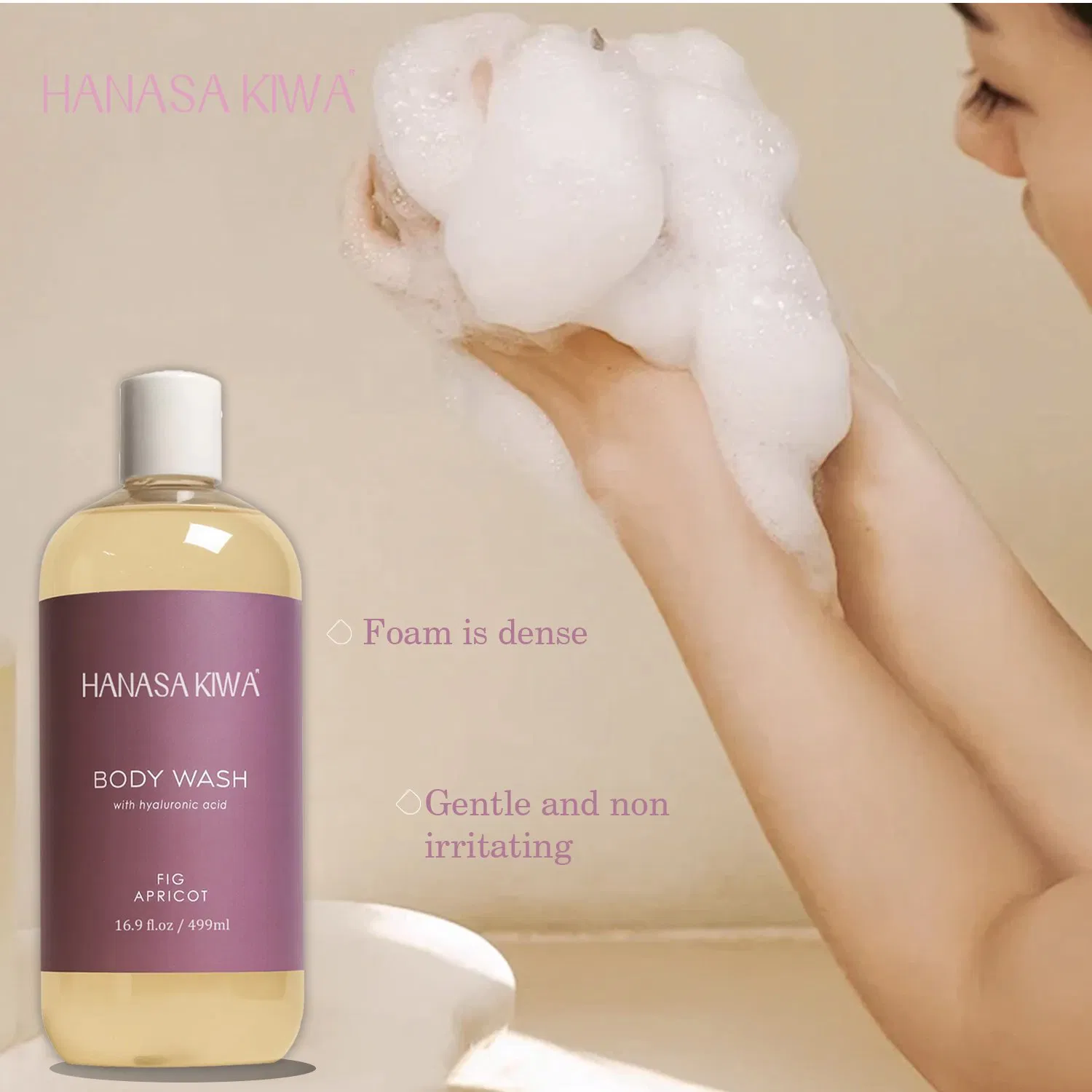 Natural Plant-Infused Body Wash Cleansing Moisturizing Refreshing Skin