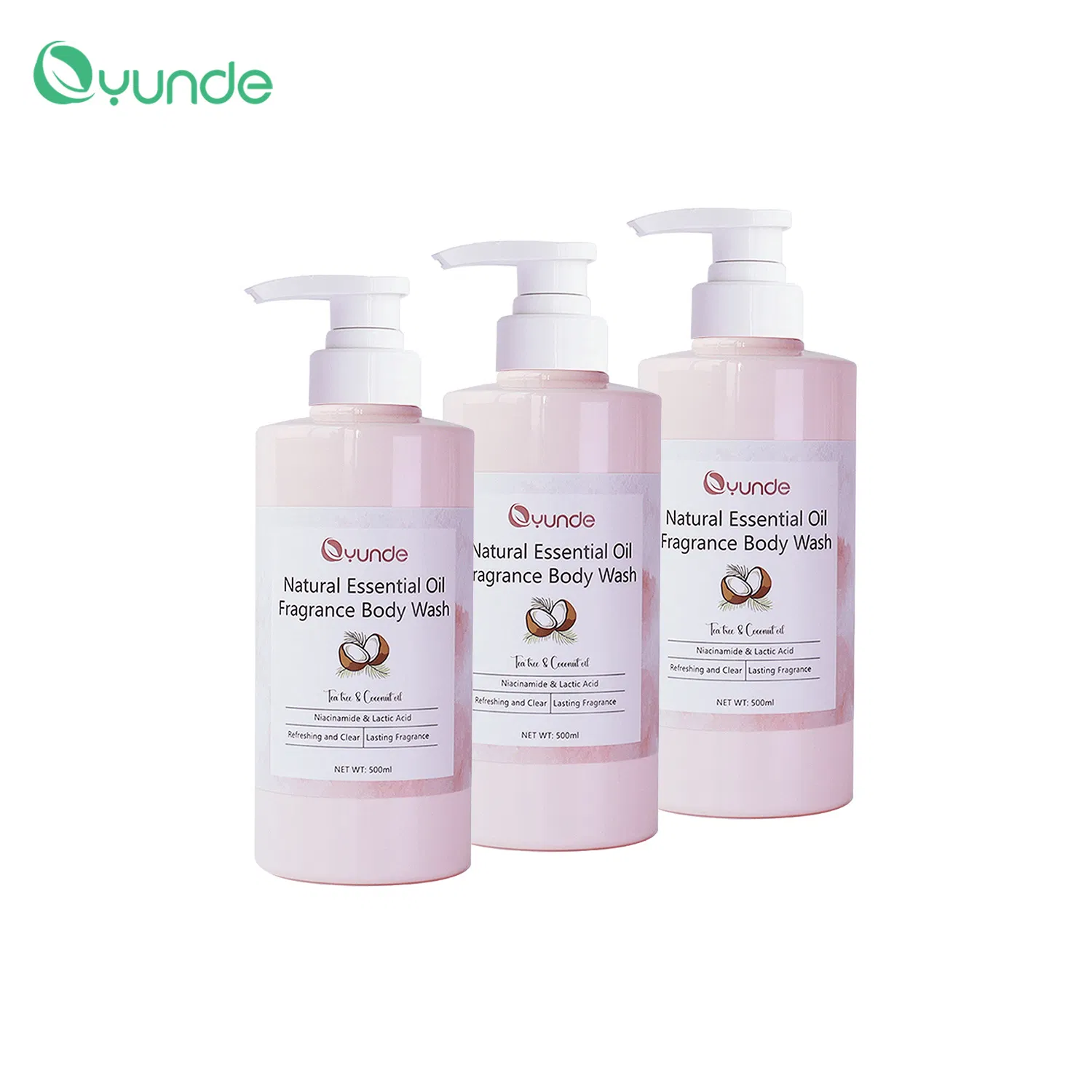 Organic Fragrance Body Wash with Essential Oil Moisturizing Formula