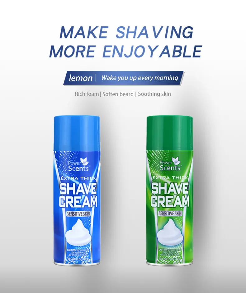 Men Care Beard Grooming Shaving Foam Gel/Mousse/Cream
