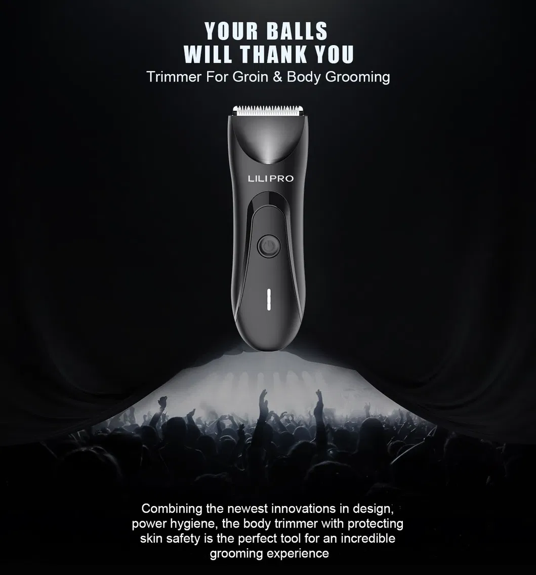 Waterproof Hair Clipper for Men's Grooming