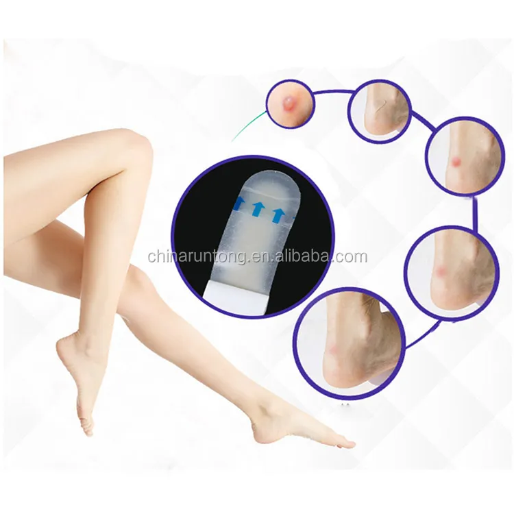 Adhesive Hydrogel Foot Plasters - Ultra-Thin Blister Treatment for Shoes & Boots