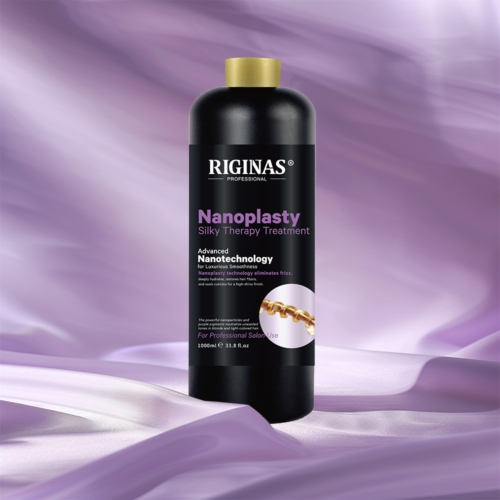 Riginas Nnanoplastia Hair Reconstruction Treatment Smoothing Argan Oil Fibers Nanoplasty Treatment
