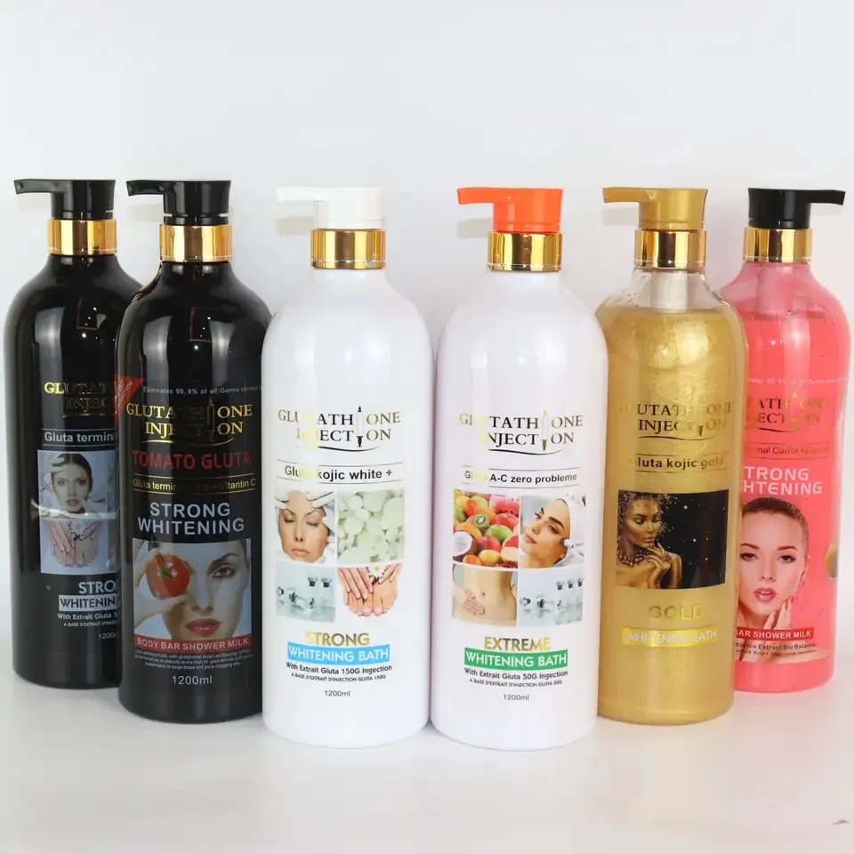 Lightening Gluta Injection Kojic Organic Strong Whitening Bath Body Wash