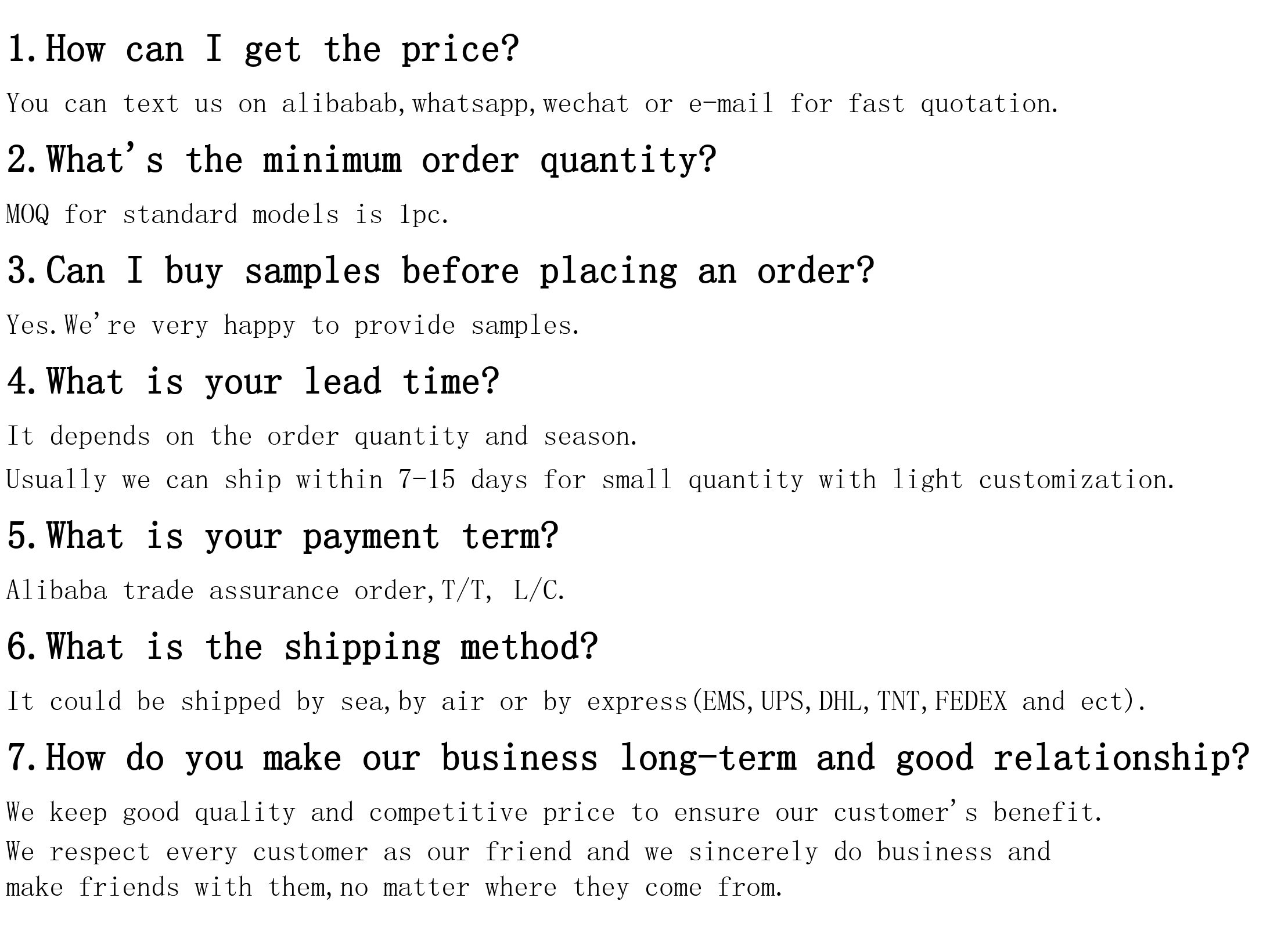 FAQ Visual Reference 1