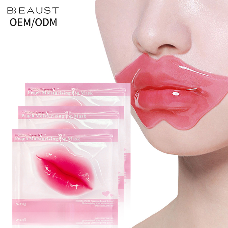 Hot Selling Wrinkle Moisturizer Care Crystal Collagen Lip Care Mask Lips Sleeping Mask