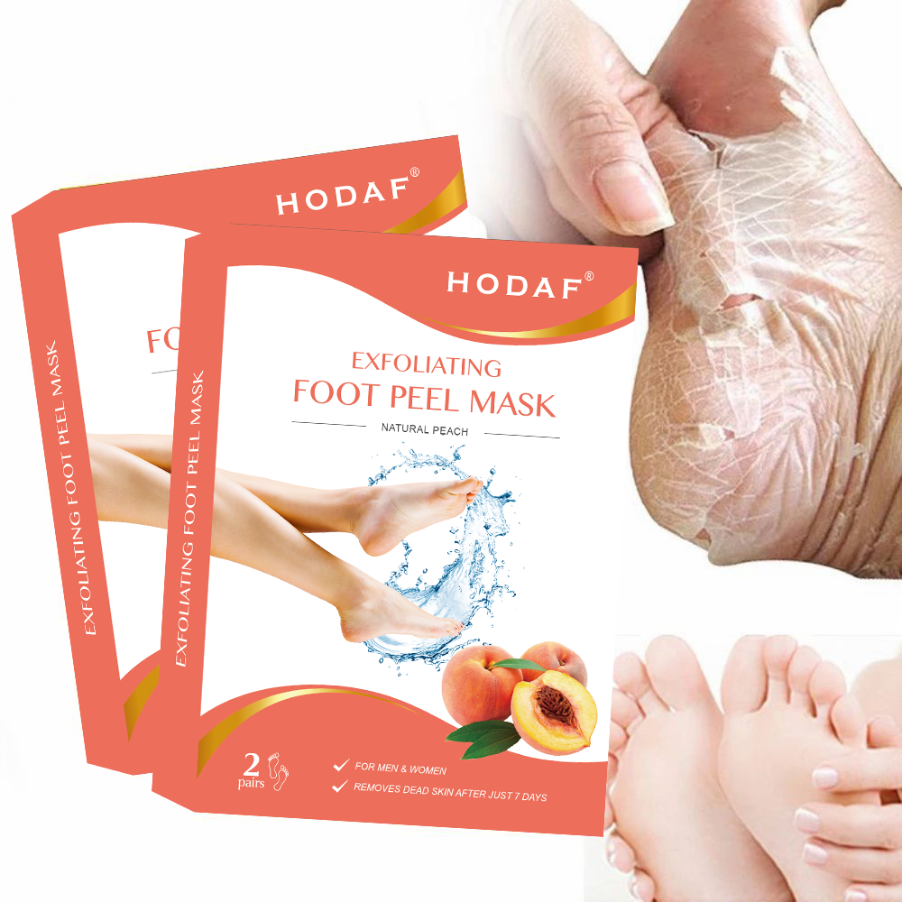 Women and Men's Foot Moisturizing Socks with Exfoliation Peeling Mask OEM Customizable Heel Whitening Foot Care Product