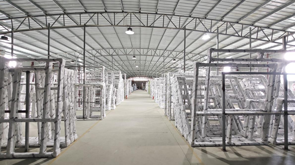 Finished Product Packaging and Logistics Storage Warehouse