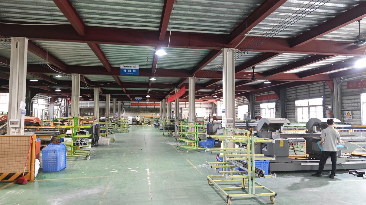 Modern Automated Window and Door Assembly Line Facility