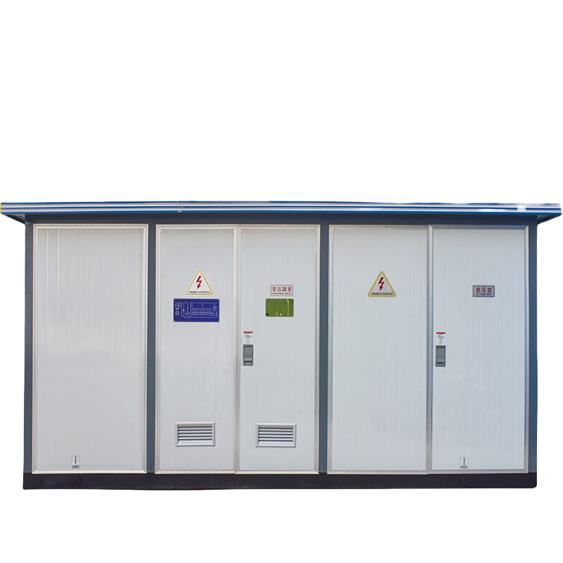 Outdoor Prefabricated Box-Type Substation Compact Power Distribution 630-2500KVA 10kV 35kV High Ring Main Unit Cabinet