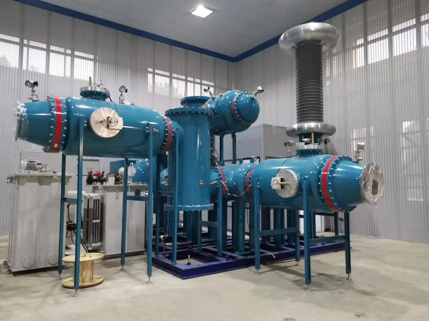 Gas insulated switchgear AC test transformer hipot tester for HV GIS testing