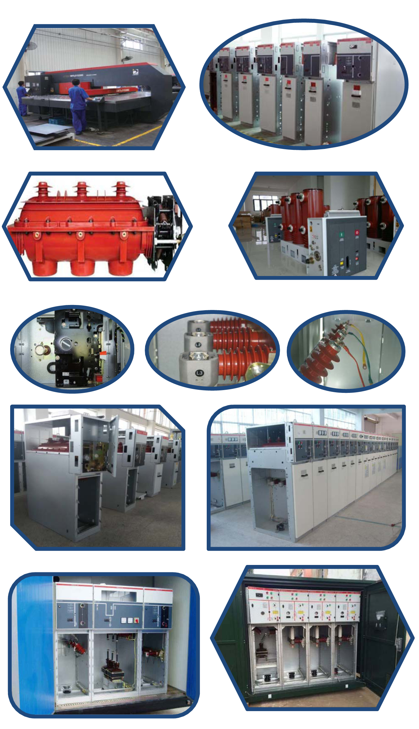 22kV Air Insulated Switchgear AIS Air Insulated SM6 with SF6 Load Break Switch Ring Main Unit