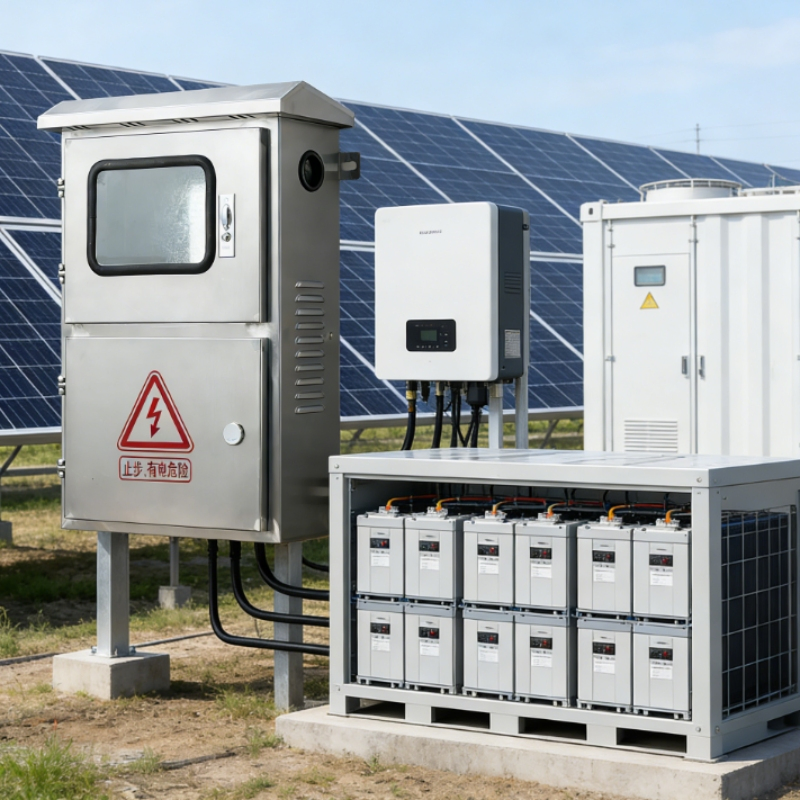 Resilient Outdoor Stainless Steel Photovoltaic and Net Cage for Renewable Installations with Sturdy Hinges 600X800X200mm