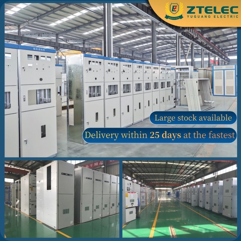 Indoor IP40 50HZ 1000A 4000A Stainless Steel Low Voltage Extractable Switchgear Industrial Use