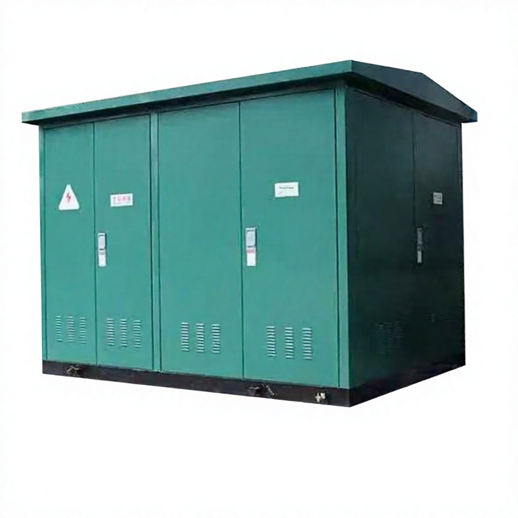 Outdoor Aluminum Substation Set with Wind Power Charging Pile Power Distribution Equipment