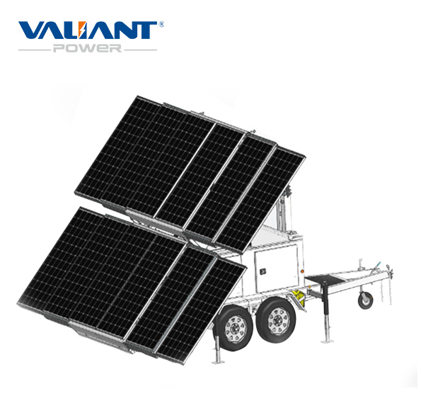 DC24/48V Wind Solar Generator Trailer System
