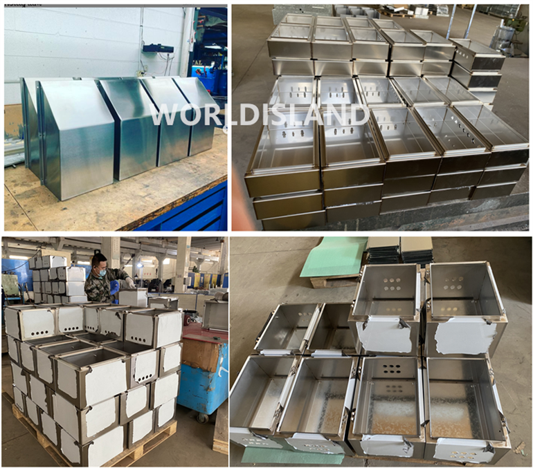 Stainless steel box