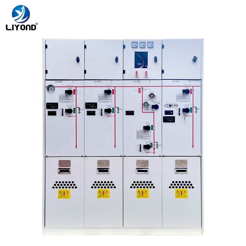Liyond 12kV 24kV Industrial AIS Switch Cabinet CVV CFCC Expandable SF6 Gas-Insulated Metal-Enclosed Switchgear
