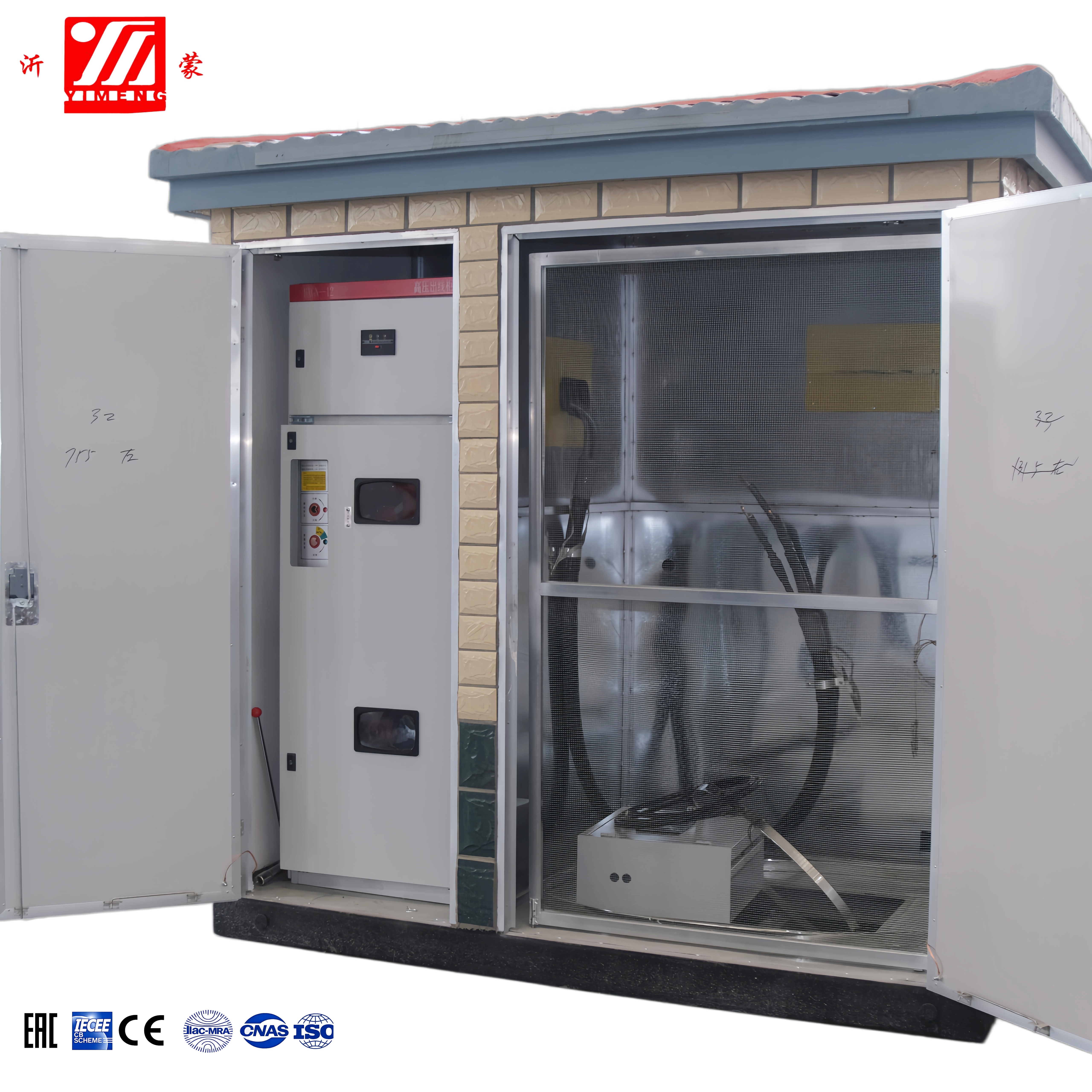 Prefabricated Compact Three Phase Substation 750kva 800kva 15/0.4kv Transformer 13.8kv Prefabricated Compact Substation