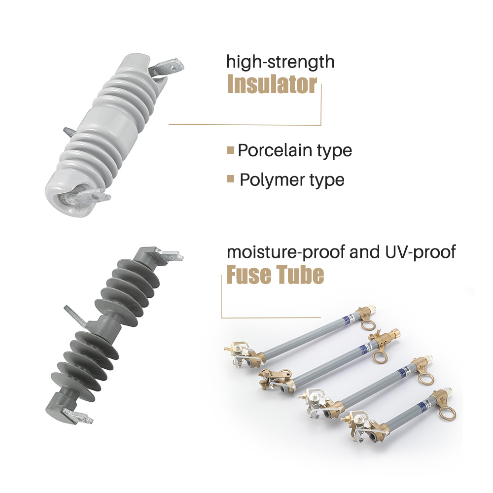 10KV,15KV,24KV,27KV,33KV,38KV IEC&amp;IEEE Standard Medium And High Voltage Dropout Fuse Cutout