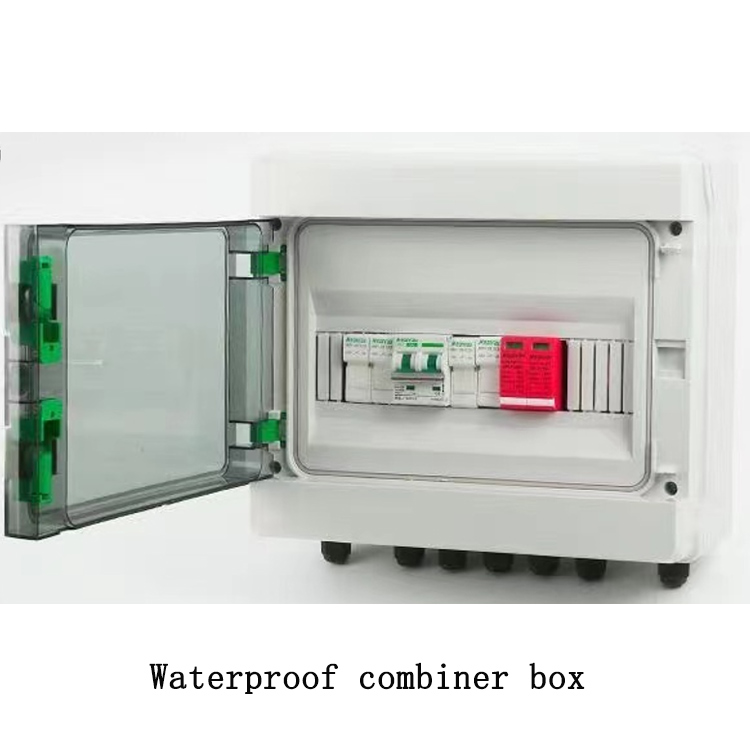 Low-voltage Power Supply Waterproof Circuit Breaker MCB Shell 4-way Distribution Box DC