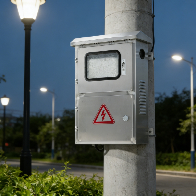 Secure Outdoor Stainless Steel Photovoltaic and Net Cage for Power Stations with High Security Lock