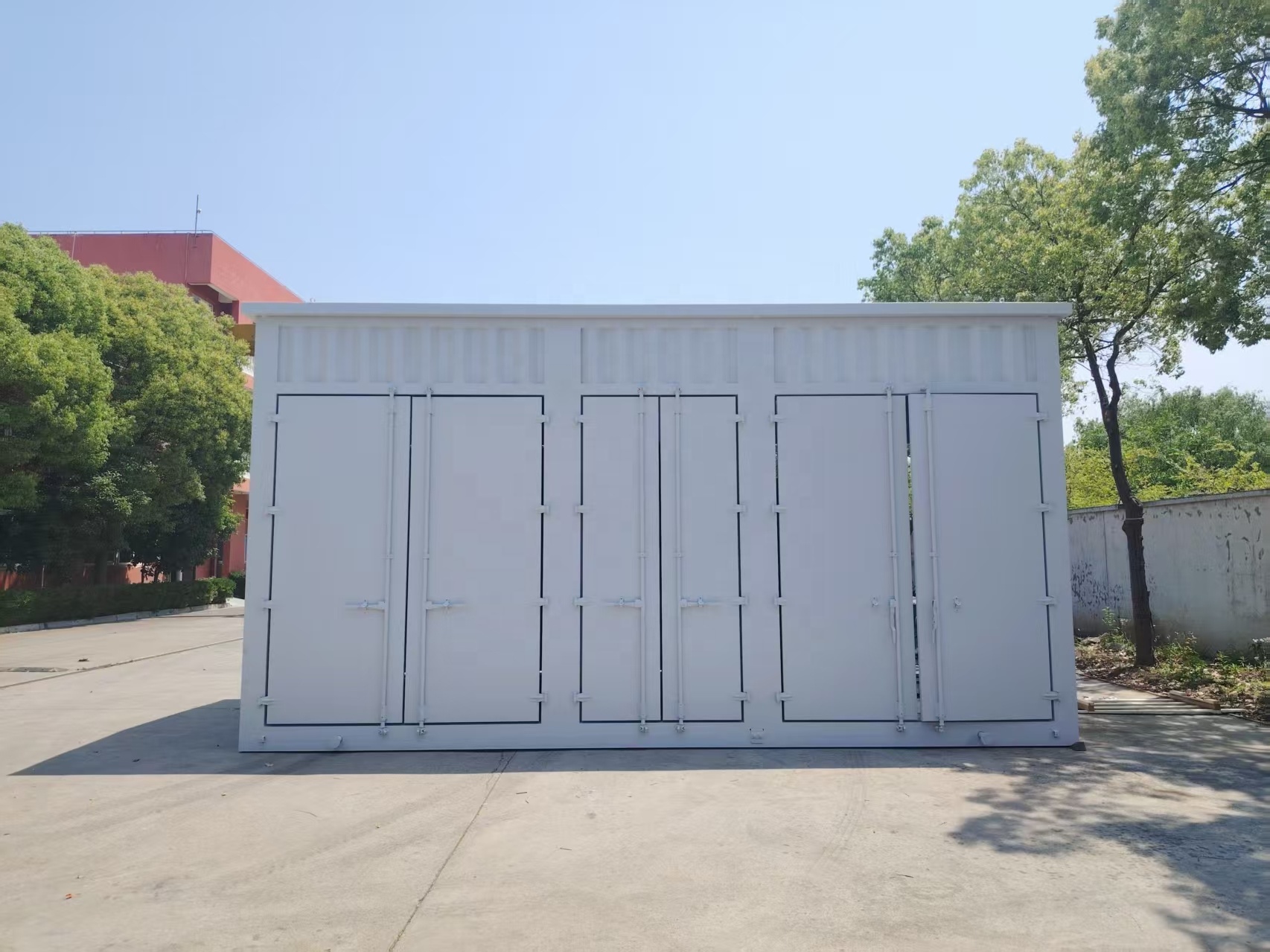 Outdoor Compact Prefabricated Substation Power Distribution Equipment HV MV 12KV 10KV Container Substation