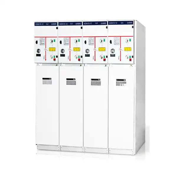 Toonice XGN15-12(F) SF6 Metal-Clad Enclosed Ring Main Unit AIS RMU 12KV Air Insulated Switchgear Medium Voltage Auto Switches
