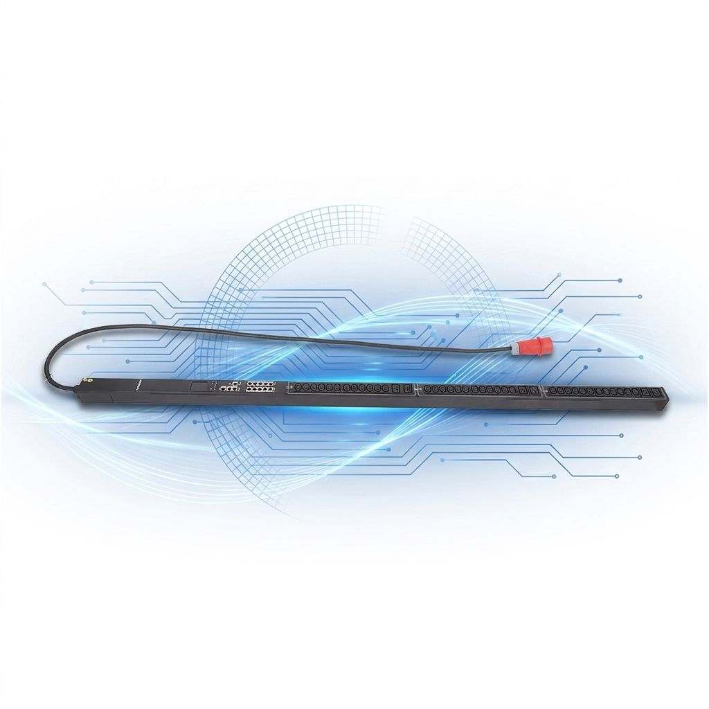 SNMP Remote Managed Intelligent PDU UL Certified Rack Mount Power Distribution Unit With C13 Outlets For Data Center