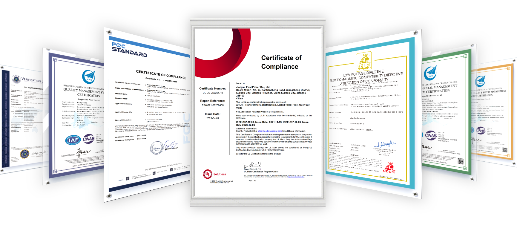 Certification Documents 2