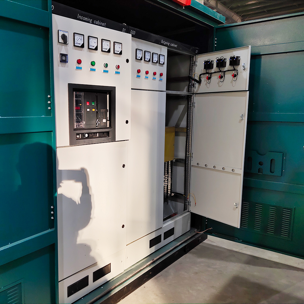 JZP Three-phase Box Type Power Substation 50kVA 2 Mva High Quality Compact Substation Transformers Model YB 50/60Hz