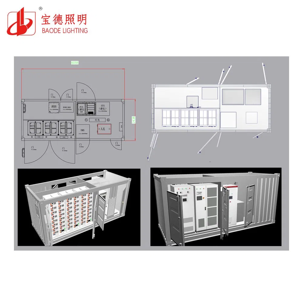 20-Foot Containerized Energy Storage System for Remote Areas and Disaster Emergency Scenarios