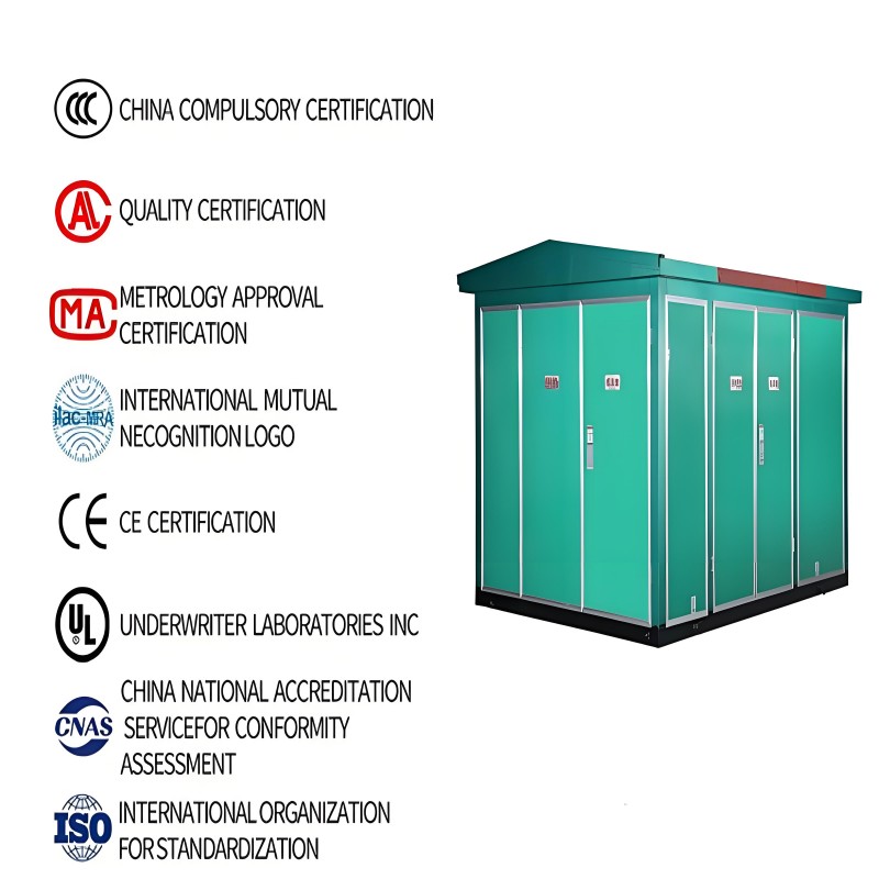 Customizable International Standards 315KVA 400KVA 630KVA 15KV 20KV 22KV 0.4KV Output Compact Substation For Distribution System
