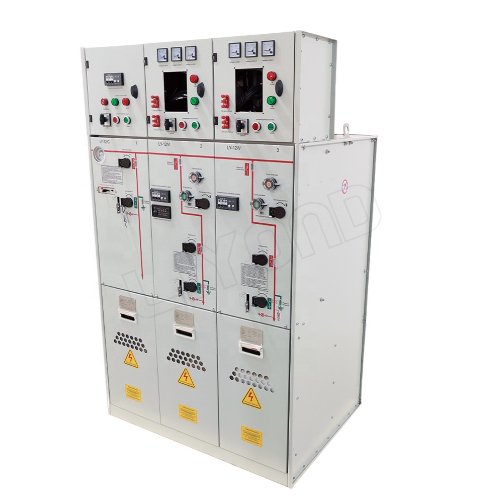 Liyond 12kV 24kV Industrial AIS Switch Cabinet CVV CFCC Expandable SF6 Gas-Insulated Metal-Enclosed Switchgear