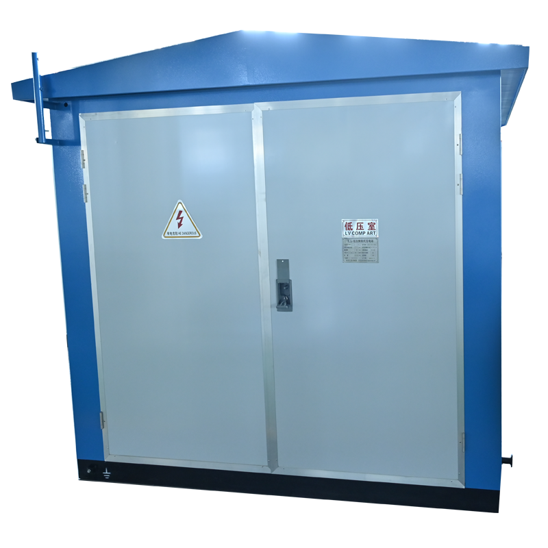 DEMIKS Three Phase Oil-Immersed Substation Transformer Model S11 Multi Winding Prefabricated Metal Substation Distribution Box