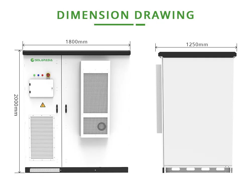 215kwh Outdoor Energy Storage System Containerized Bess for Commercial Industrial and Utility Scale Solar to Stabilize Power Grid